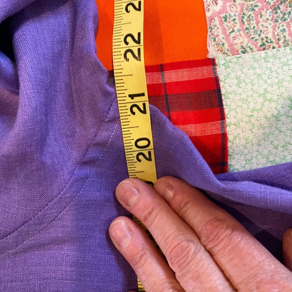 Purple Linen Shirt - Picture 4 of 4